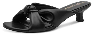 Produktbild von MARCO TOZZI Damen Sandale weiches Feel Me Fußbett Stylisch, schwarz (Black), 38