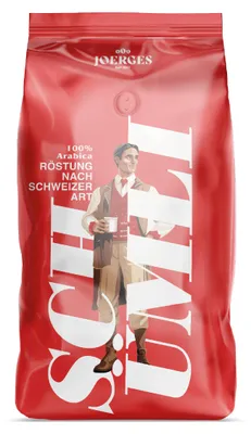 Produktbild von Joerges Schümli, 1 kg, Cappuccino, Kaffee, Espresso, Leichte Röstung, 1 Stück(e), Tasche