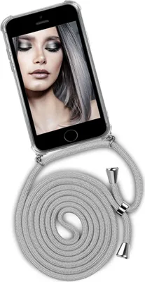 Produktbild von TWIST-Case + TWIST-Cord für iPhone 5S / 5 / iPhone SE, Farbe:Silverstar (Silber)
