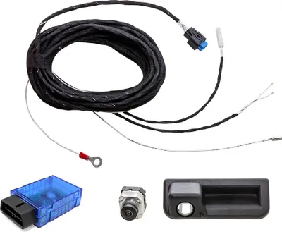 Produktbild von Original Kufatec Kabelsatz + Dongle Komplettset Rückfahrkamera Kamera für VW ID5
