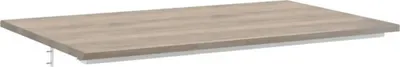 Produktbild von Jungborn Waschtischplatte 81 x 46 cm Holz Ohne Ausschnitt