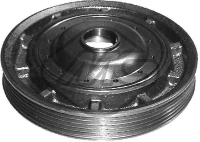 Produktbild von Metalcaucho 04162 Riemenscheibe Kurbelwelle für RENAULT Clio III Schrägheck (BR0/1, CR0/1) 5-Rippen