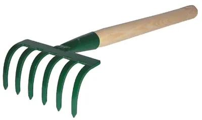 Produktbild von Kleiner Rechen, 6-zinkig, 30 cm lang, KARD