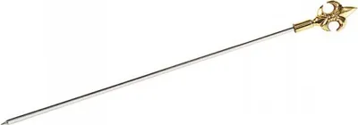 Produktbild von Fleischspieß, aus Edelstahl, Motivgriff aus massivem Messing, Variante wählbar : Frz. Lilie Variante: Frz. Lilie