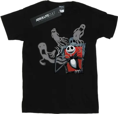 Produktbild von Disney - "Nightmare Before Christmas Ghosts Of Jack" T-Shirt für Herren BI43788 (3XL) (Schwarz)