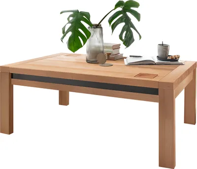 Produktbild von Couchtisch 118x70 cm modern, in massiver Buche WINCHESTER-69