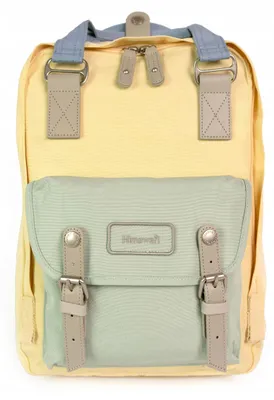 Produktbild von Himawari Rucksack No. 59 Mist Laptop 14 Zoll Gelb