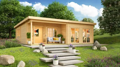Produktbild von Fjordholz Ferien- und Freizeit Haus Modell Westerland 90