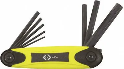 Produktbild von C.K Winkelschraubendreher-Set Schlüsselweite (Metrisch): 1.5 mm, 2 mm, 2.5 mm, 3 mm, 4 mm, 5 mm, 6 mm, 8 mm (T4406)
