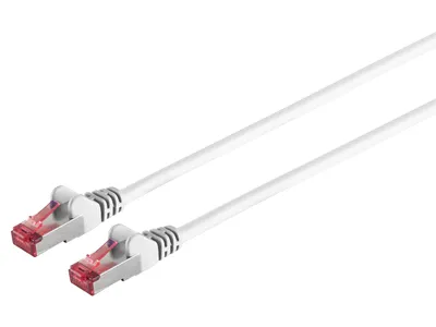 Productafbeelding van S-IMPULS CAT.6a patchkabel, S/FTP, PIMF, halogenvrij, wit, 20,0 meter