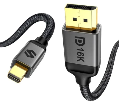 Productafbeelding van Mini-DisplayPort naar DisplayPort Kabel 2.1, 4.5M, 4K@240Hz & 8K@144Hz