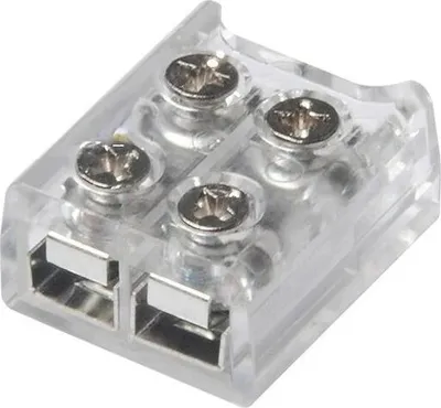Obrázok produktu pre LED Solution Konektor pre LED pásik skrutkovací Vyberte šírku konektora: Pre 10 mm šírku pásiku 191229