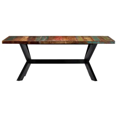 Produktbild von vidaXL Esstisch 200x100x75 cm Altholz Massiv