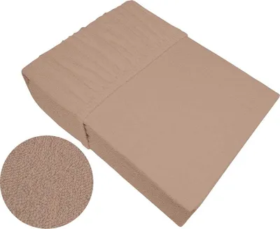 Obrázok produktu pre Vložené prestieradlo s elastickým pásom, froté, hrubé 200x220 Béžová