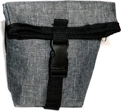 Produktbild von FUTTERTASCHE Leckerlitasche Leckerlibeutel Snack Leckerli für Hunde Beutel Futterbeutel 5. Steckverschluss - Grau