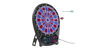 Immagine prodotto di Crivit electronic LED dartboard bersaglio per freccette rosso / blu