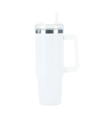 Obrázok produktu pre Gordon G870 Termohrnček s držadlom a slamkou, nerezová oceľ, 1200 ml, biely