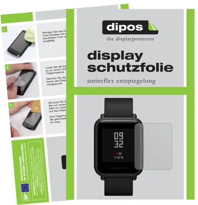 Produktbild von 6x Schutzfolie für Huami Amazfit Bip matt Displayschutzfolie Display Schutz