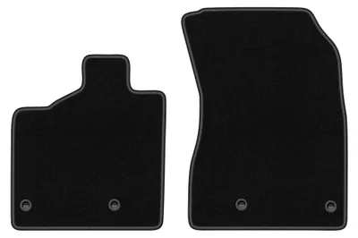 Image de Tapis avant en moquette aiguilletée pour MG 4 depuis 2022 (Elektryk) – 2 pièces, noirs, sur mesure – Wielganizator BASIC