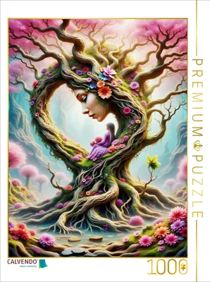 Produktbild von CALVENDO Puzzle Baumgeflüster | 1000 Teile Lege-Größe 64x48cm Foto-Puzzle für glückliche Stunden