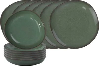 Produktbild von like. by Villeroy & Boch Lave vert Tafel-Set 12-teilig