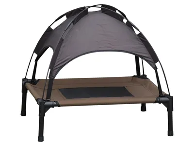 Obrázek produktu pro Pelíšek pro psy s přístřeškem PAWHUT D04-057CF - A