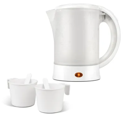 Produktbild von Girmi BL0401, 0,6 l, 600 W, Weiß, Kunststoff, Wasserstandsanzeige, Überhitzungsschutz