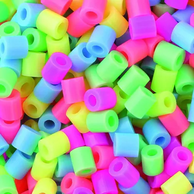 Produktbild von Nabbi® Bügelperlen Jumbo Beads Maxi Pastell 2400 Stück 10 mm