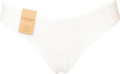 Zdjęcie produktu dla CK CALVIN KLEIN slipy damskie naturals flex stretch bawełna bielizna artykuł QD3955E, 100 White, M, 93% Bawełna, 7% Elasthan