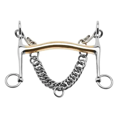 Produktbild von BUSSE Dressurkandare,FRANZÖSISCH, KAUGAN®, 14 mm, Kandarengebiss, Farbe:Kaugan, Gebissweite in cm | Schenkellä:12.5 cm | 50 mm