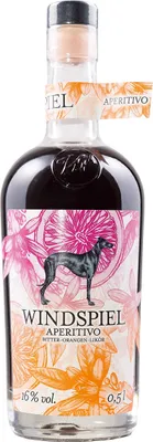 Produktbild von Windspiel »Aperitivo Bitterorangen-Likör«.