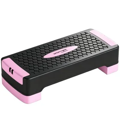 Produktbild von Aerobic Stepper höhenverstellbar 11/16 cm, 3-in-1 Fitness Stepbrett mit 2 Widerstandsbändern, Balance Board, rutschfest, bis 120 kg