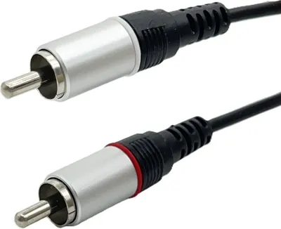 Produktbild von Y Splitter Adapterkabel USB-C auf Chinch Kabe 2x RCA Cinch Stecker Audio Stereo