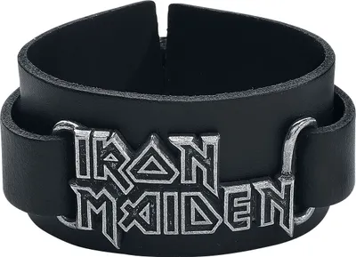 Obrázek produktu pro Iron Maiden: Maiden: kožený náramek s logem