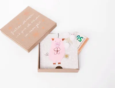 Produktbild von Winter Geldgeschenkboxen "Fröhliche Weihnachten"