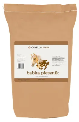 Zdjęcie produktu dla Cavella Babka płesznik dla koni, nasiona na kurację odpiaszczającą - 5 kg