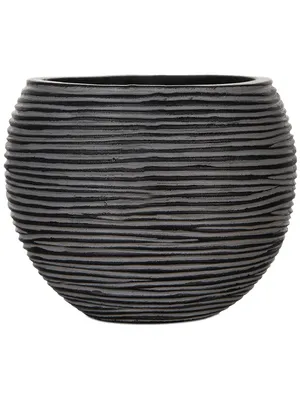 Produktbild von Capi Europe Gefäß kugel Rib Anthracite & Ivory - 30x25 - Anthrazit