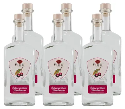 Produktbild von Fies Select Schwarzwälder Kirschwasser (6 x 0,7L)