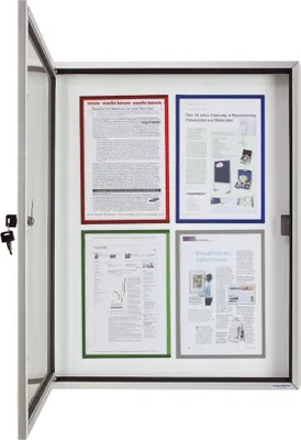Produktbild von magnetoplan Schaukasten CC 6 x DIN A4 Außen /Innenbereich