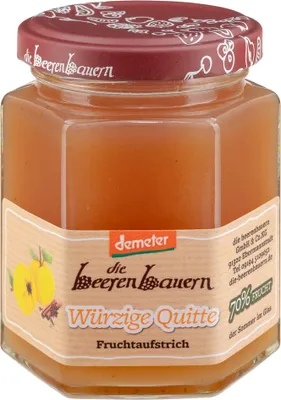 Image de Würzige Quitte Fruchtaufstrich 200g 6er Pack