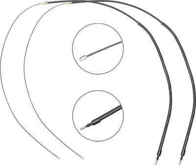 Produktbild von RIDEX Handbremsseil Seilzug Feststellbremse für CITROËN C2 Schrägheck (JM) Hinten Rechts Links 124C1706
