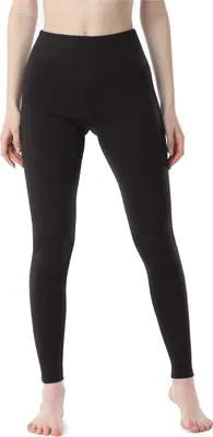Image de Bellivalini Leggings longs en coton pour femmes BLV50-198 (Noir, S)
