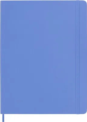 Immagine prodotto di Taccuino Moleskine XL, bianco, copertina morbida, blu ortensia