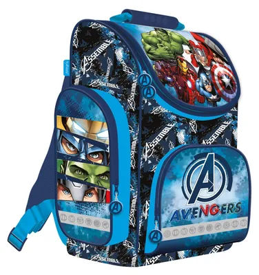 Produktbild von St.Majewski Avengers Kinder Schulranzen – ergonomisch, leicht & robust für Kinder