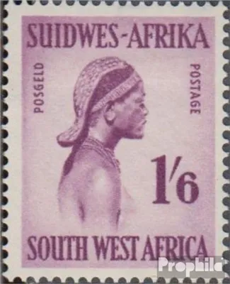 Produktbild von Briefmarken Namibia - Südwestafrika 1954 Mi 287 mit Falz Felszeichnungen