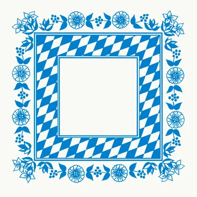 Produktbild von Dunicel®-Mitteldecke 84 x 84 cm Bayernraute