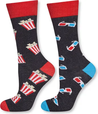 Produktbild von Lustige Herren Baumwollsocken KINO Gr. 40-45 Geschenk für Männer zum Geburtstag