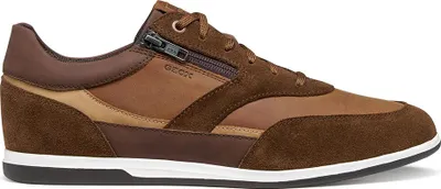 Image de GEOX RENAN, baskets marron pour homme, taille 43