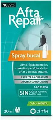 Image de Spray buccal Afta Repair goût menthe 20 ml