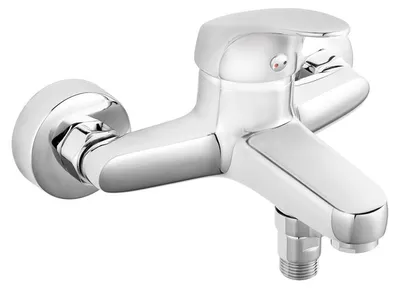 Obrázok produktu pre Batéria vaňová Novaservis Ferro One PÁKOVÁ NÁSTENNÁ 150MM CHROM BFO1